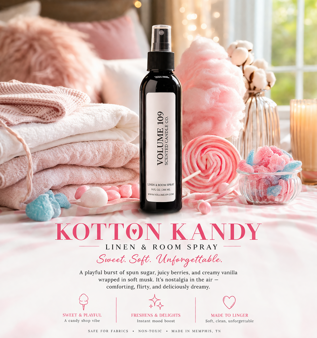 Kotton Kandy Linen and Room Spray
