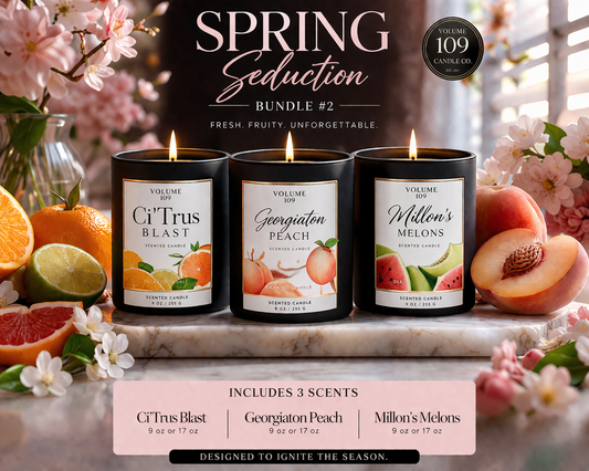 Fragrance Bar Exclusives - Spring Seduction #2 (3-17oz Scented Candles)