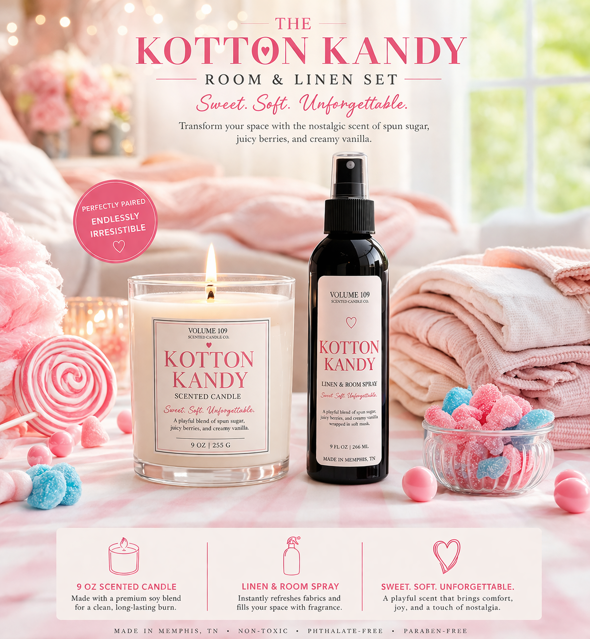 Kotton Kandy Linen and Room Spray