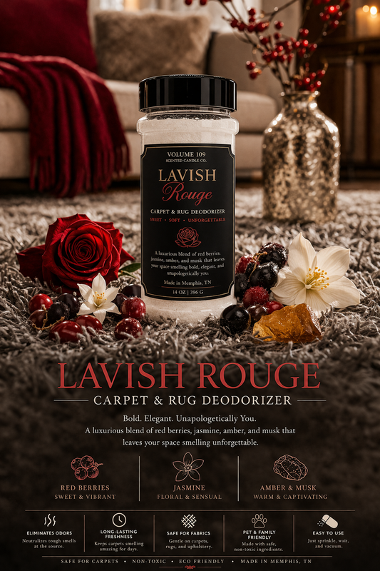 Lavish Rouge Carpet and Rug Deodorizer (Inspired by Baccarat Rouge 540)